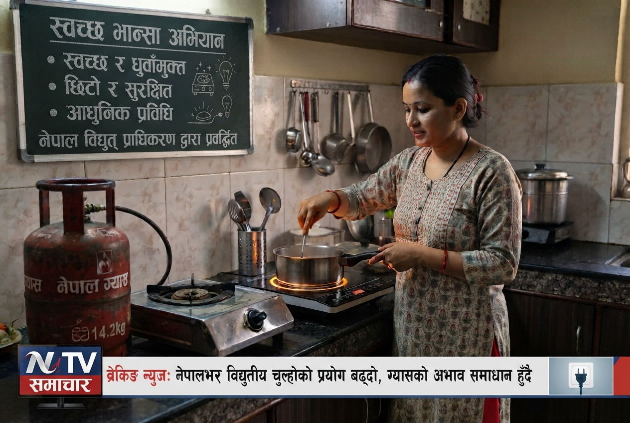 ग्यासको लाइनदेखि भान्साको विकल्पसम्म: दुई महिनामै १९ हजार इन्डक्सन र ४१ हजार इन्फ्रारेड चुल्हो आयात